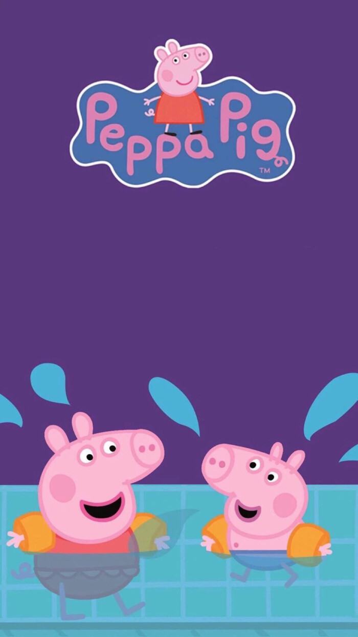 iPhone 壁纸 小猪佩琪 peppa pig-堆糖,美好生活