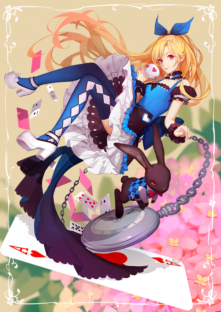 画师:ask id=51503588〈alice〉爱丽丝梦游仙境