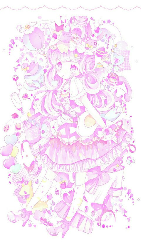 少女心粉色系卡通可爱
