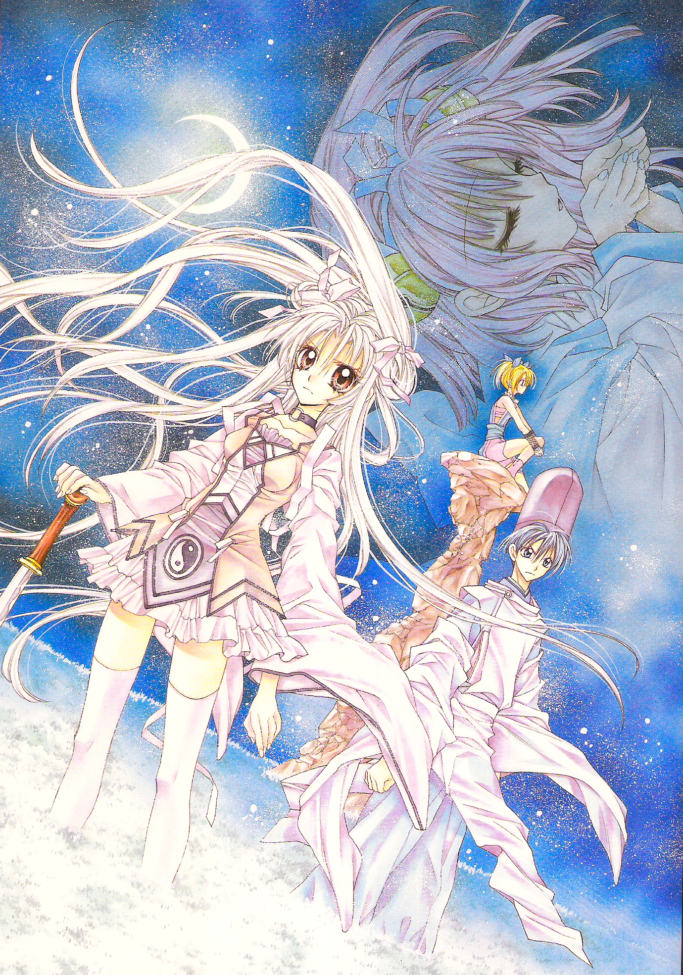 日站搜集-动漫美少女高清画集★【新浪微博:高清无水印iphone萌壁纸