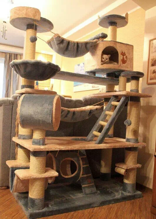 豪华猫爬架猫玩具