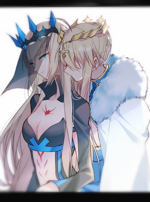 fate/apocrypha,白枪呆,摩根,百合