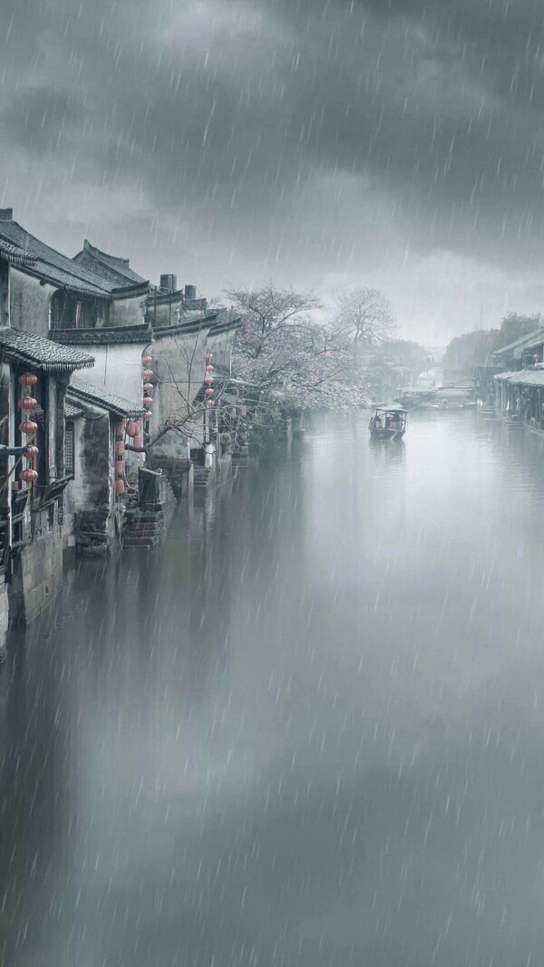 古风 壁纸 江南烟雨