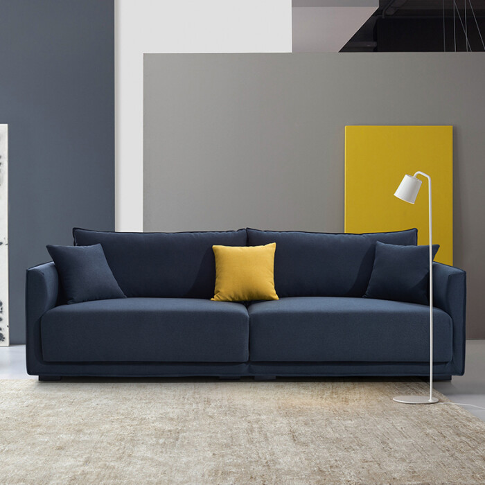 北欧极简布艺沙发乳胶沙发现代简约大小户型沙发组合客厅整装家具