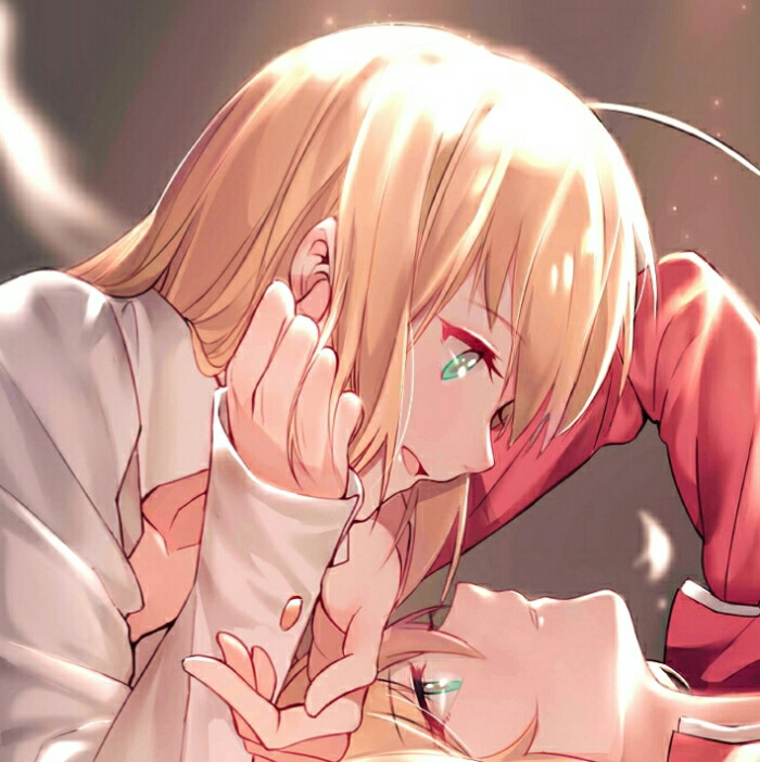 动漫 闺蜜 百合 情头 女生 头像 自截