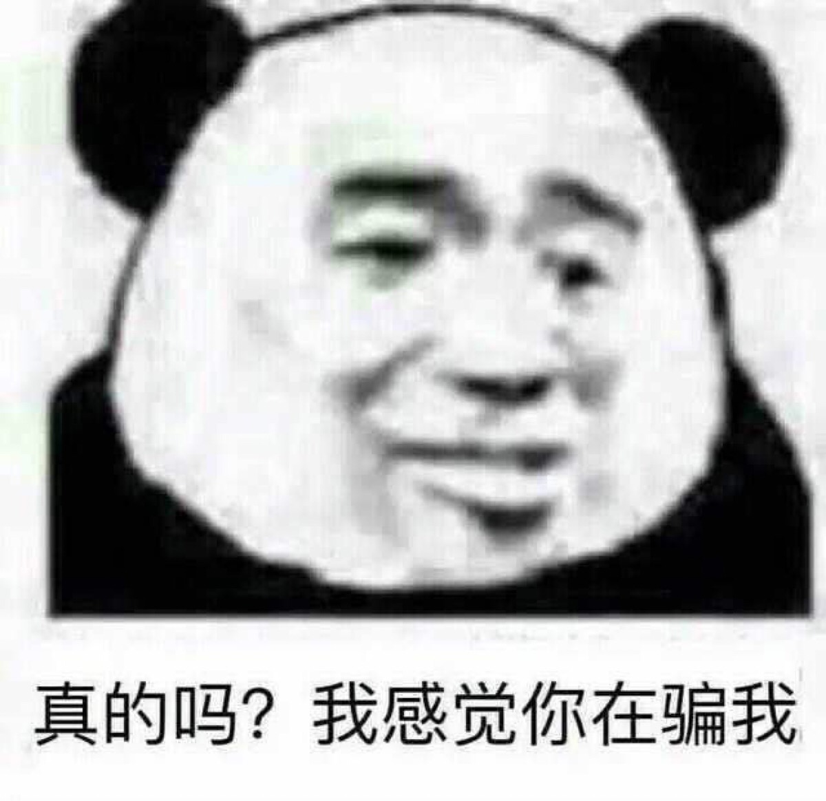 真的吗 我感觉你在骗我