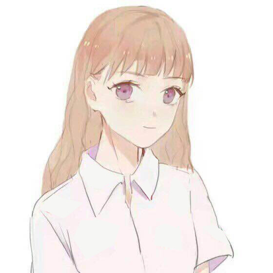 淡色系 红瞳 白衣 女头像 情头