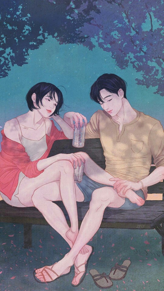 新婚夫妻间的亲密动作