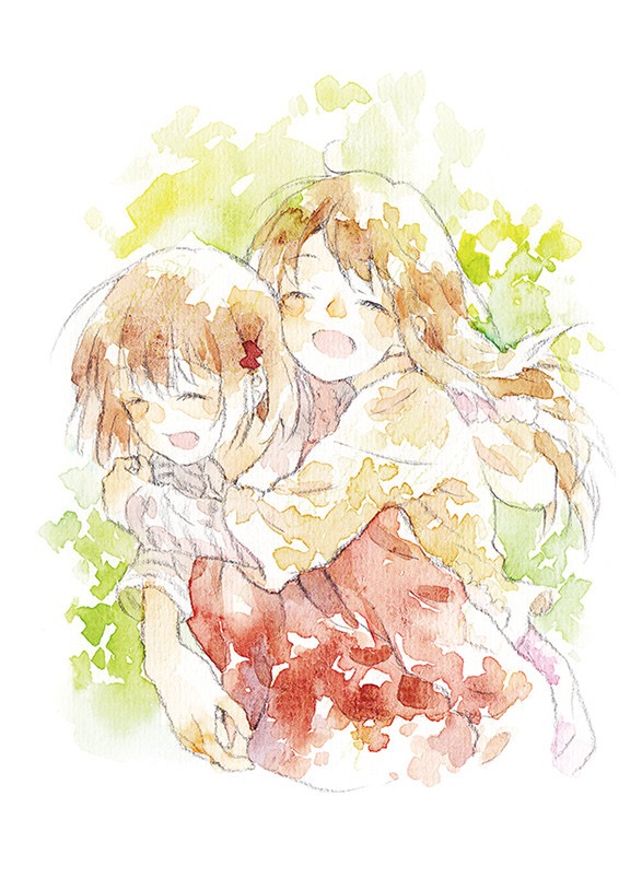 侵权致歉 动漫 百合 插画 唯美 壁纸 头像 少女 水彩