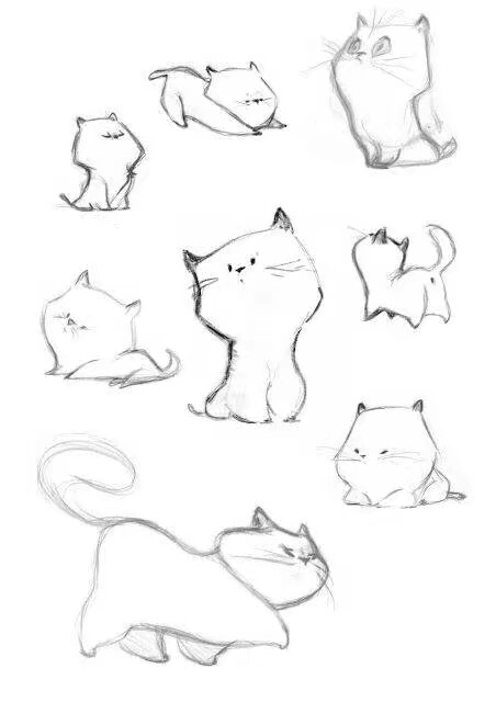猫咪 绘画