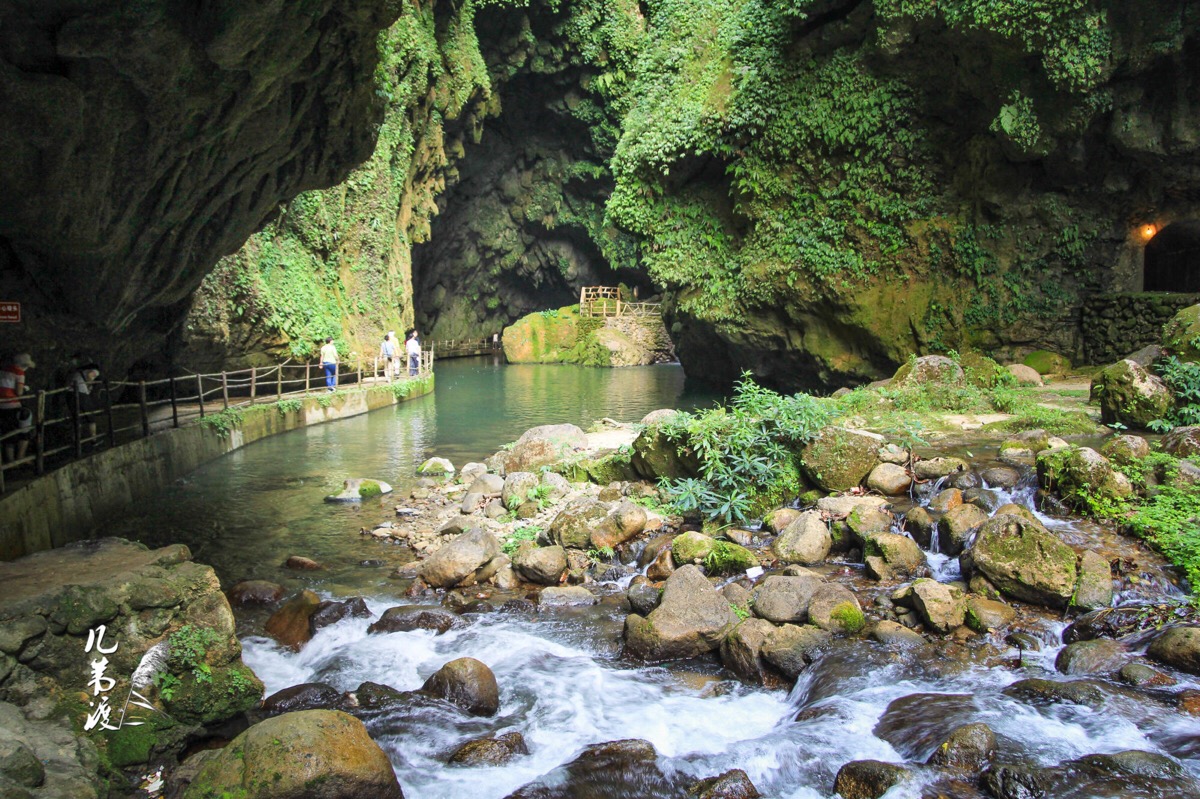 广西通灵大峡谷这处大峡谷位于靖西县,由念八峡,铜灵霞,古劳峡,新灵峡