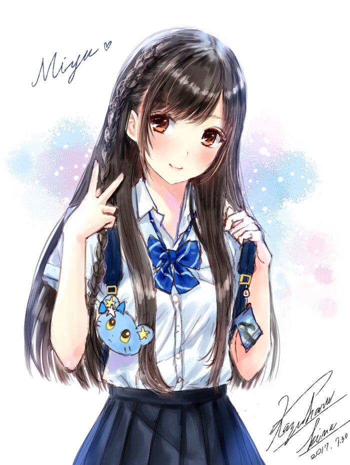 动漫图 : (少女)*