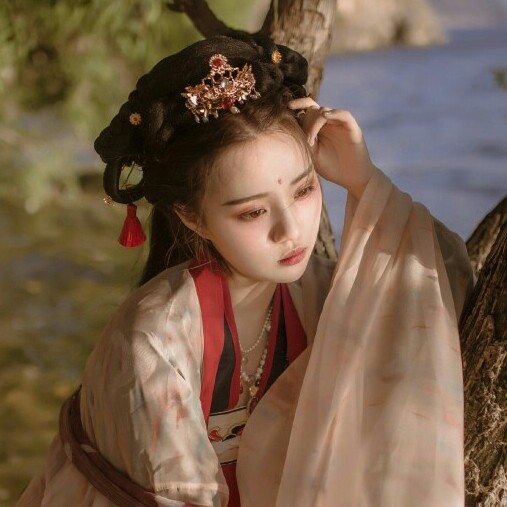 真人古风头像
