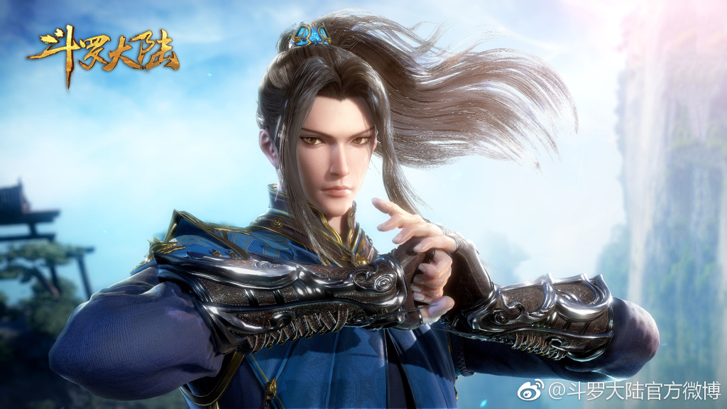 斗罗大陆3d动画,唐三前世人设.