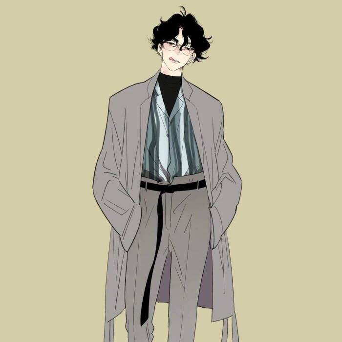 " 世间安得双全法,不负如来不负卿 "无水印可爱卡通动漫男生头像 基友