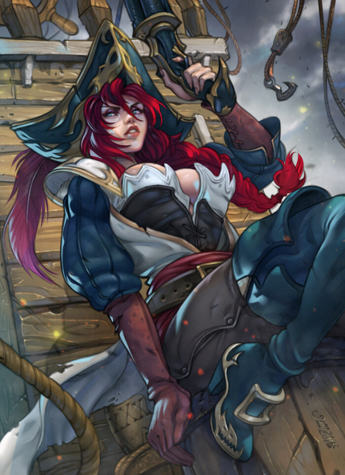 miss fortune 厄运小姐 赏金猎人