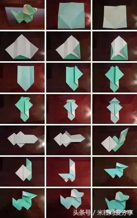 怎么折纸 堆糖网