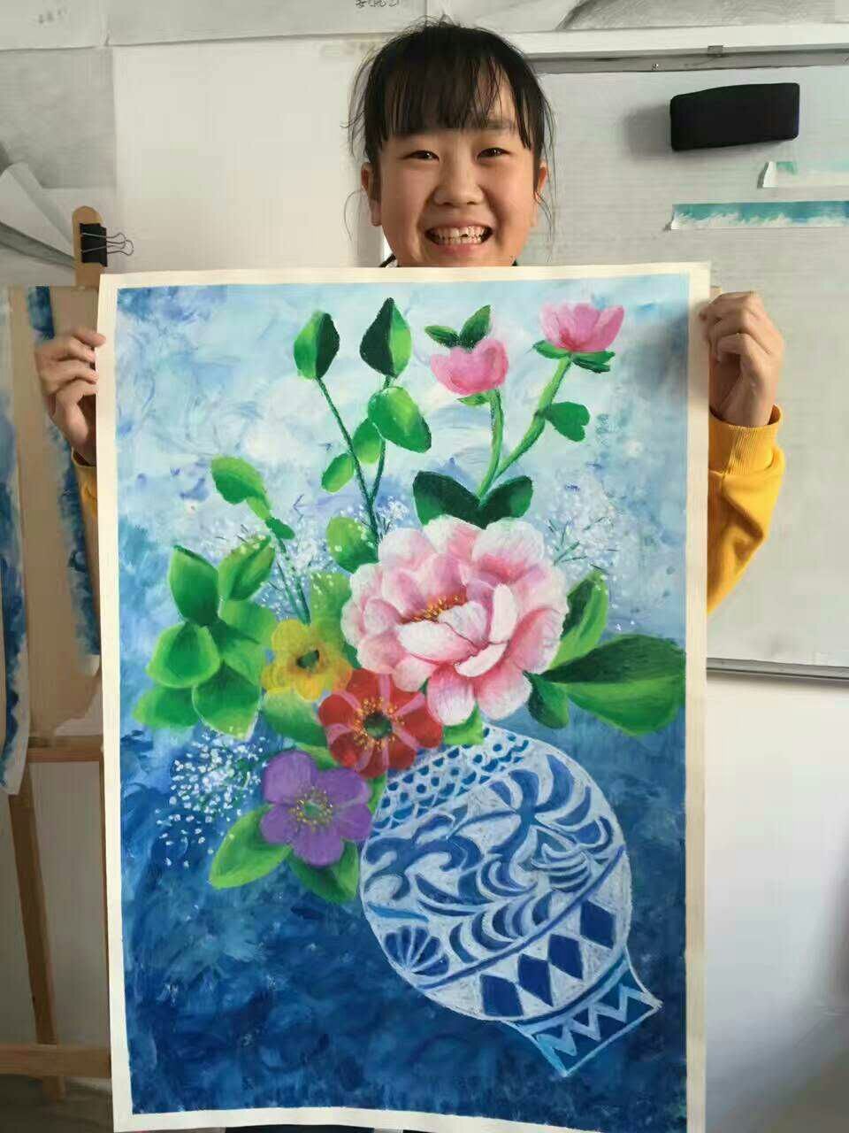 重彩画 