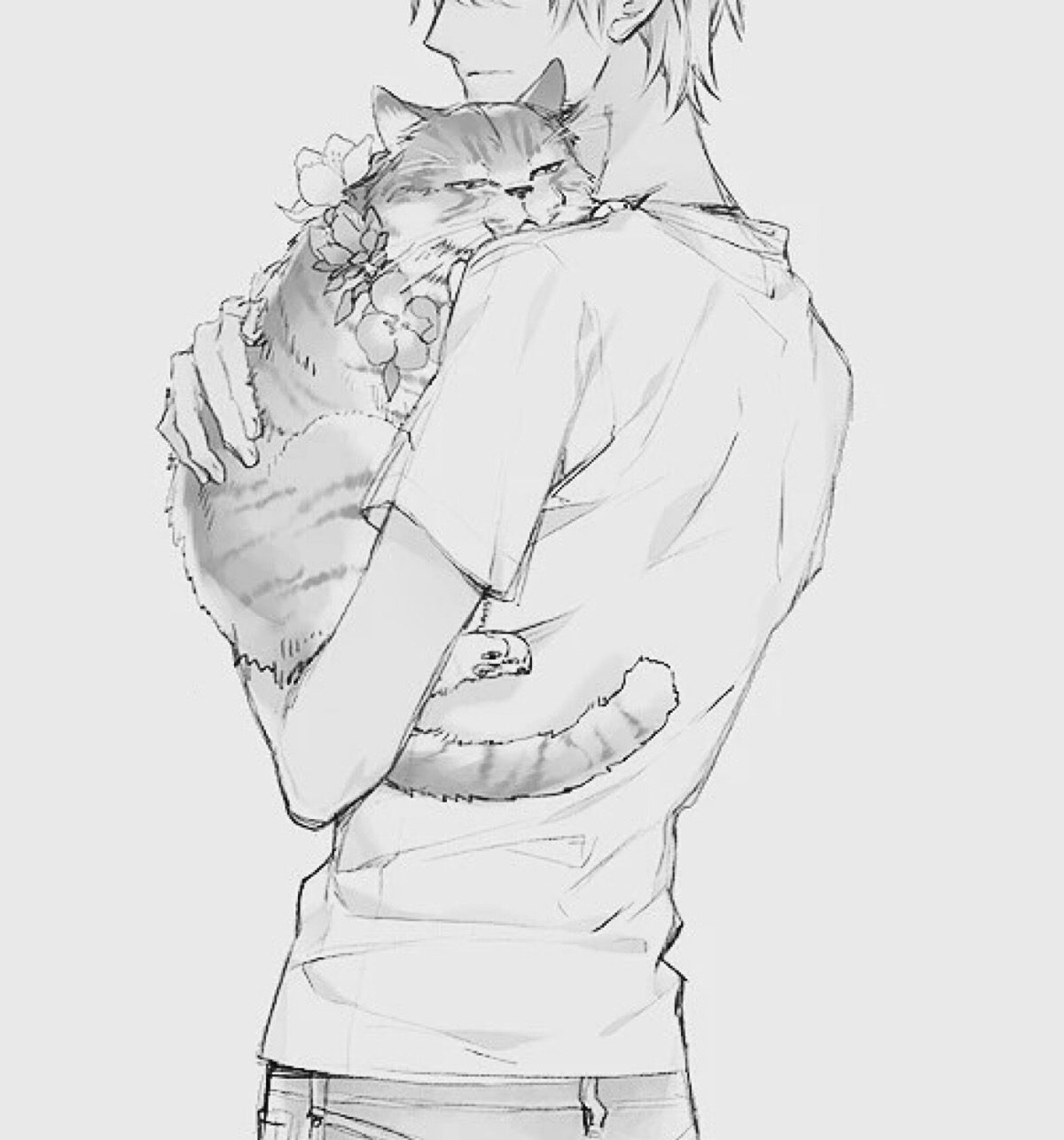 男头#动漫#猫系少年
