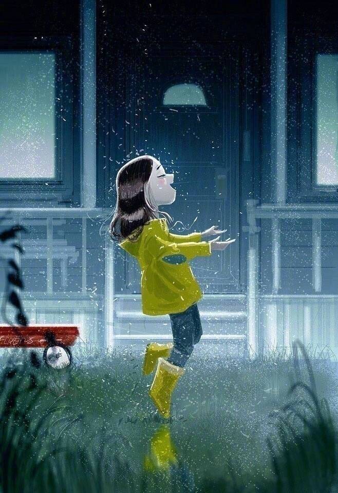 阴天下雨