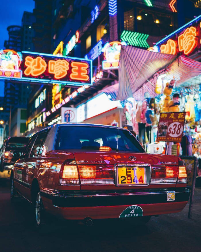 夜香港 风景 背景 壁纸 夜景