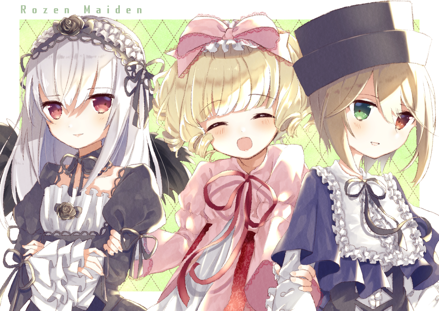 蔷薇少女蔷薇少女ローゼンメイデン rozen maiden[水银灯/雏莓/苍星