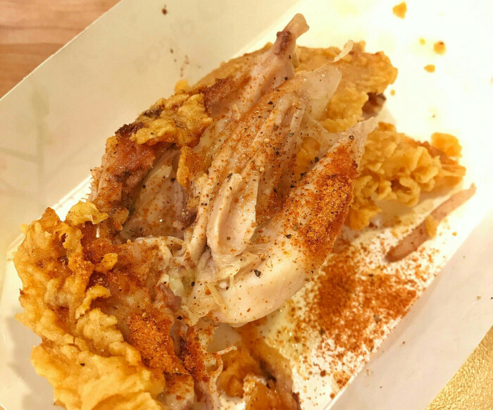 德克士 手枪超大炸鸡腿-堆糖，美好生活研究所