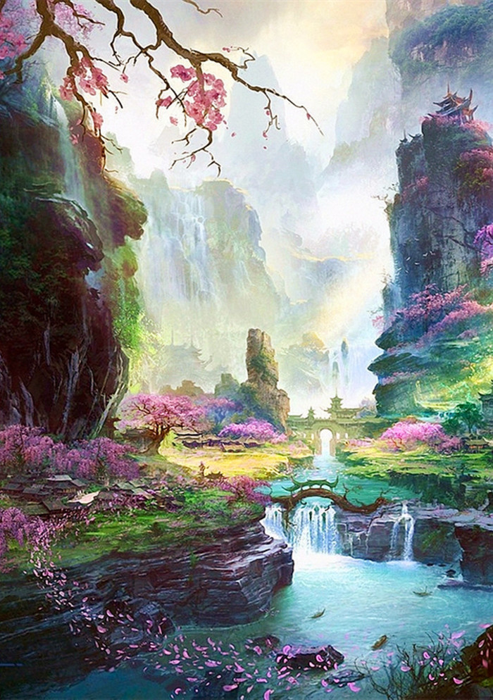 古风场景,古风建筑