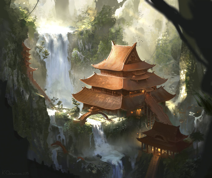 古风场景,古风建筑