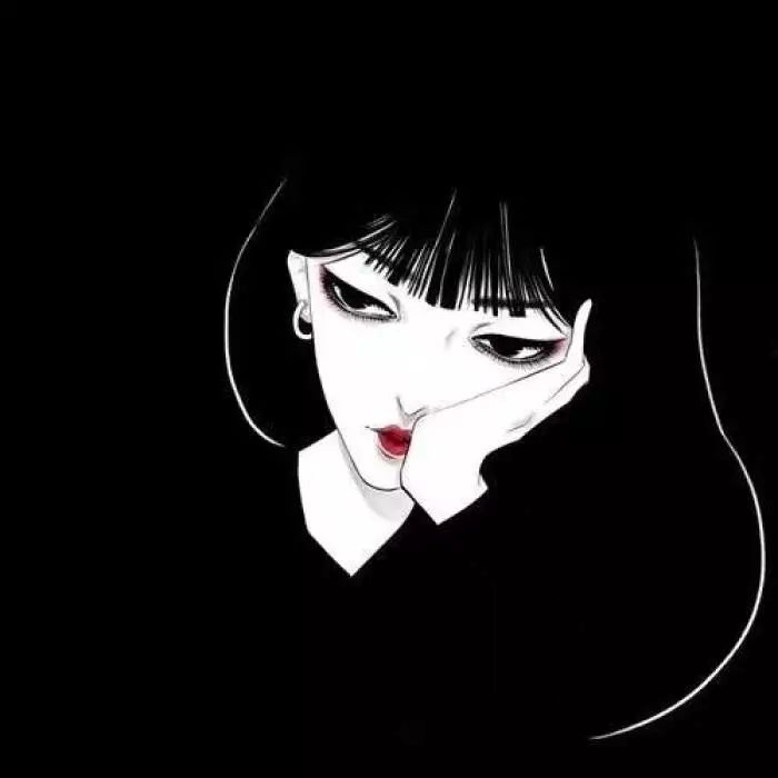 插画情侣头像