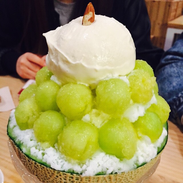 哈密瓜冰沙