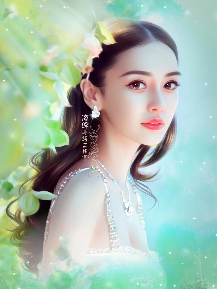 海绵手绘工作室 angelababy-堆糖,美好生活研究