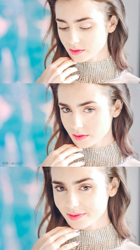 lily collins 莉莉柯林斯 美美哒