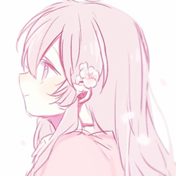 动漫头像 @染红裙