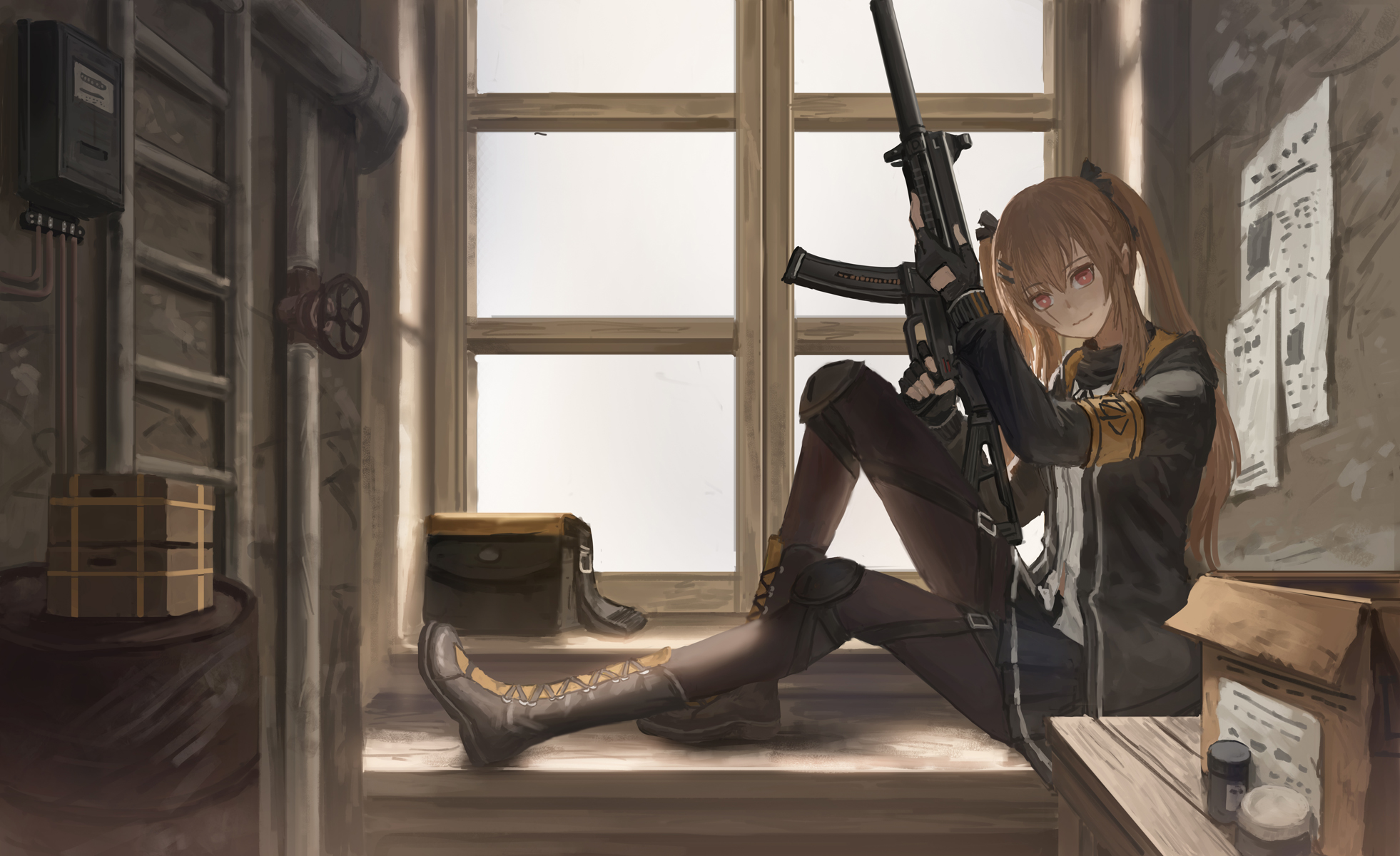 少女前线 ump9 绘师:xukong 本作品pixiv id=65100901