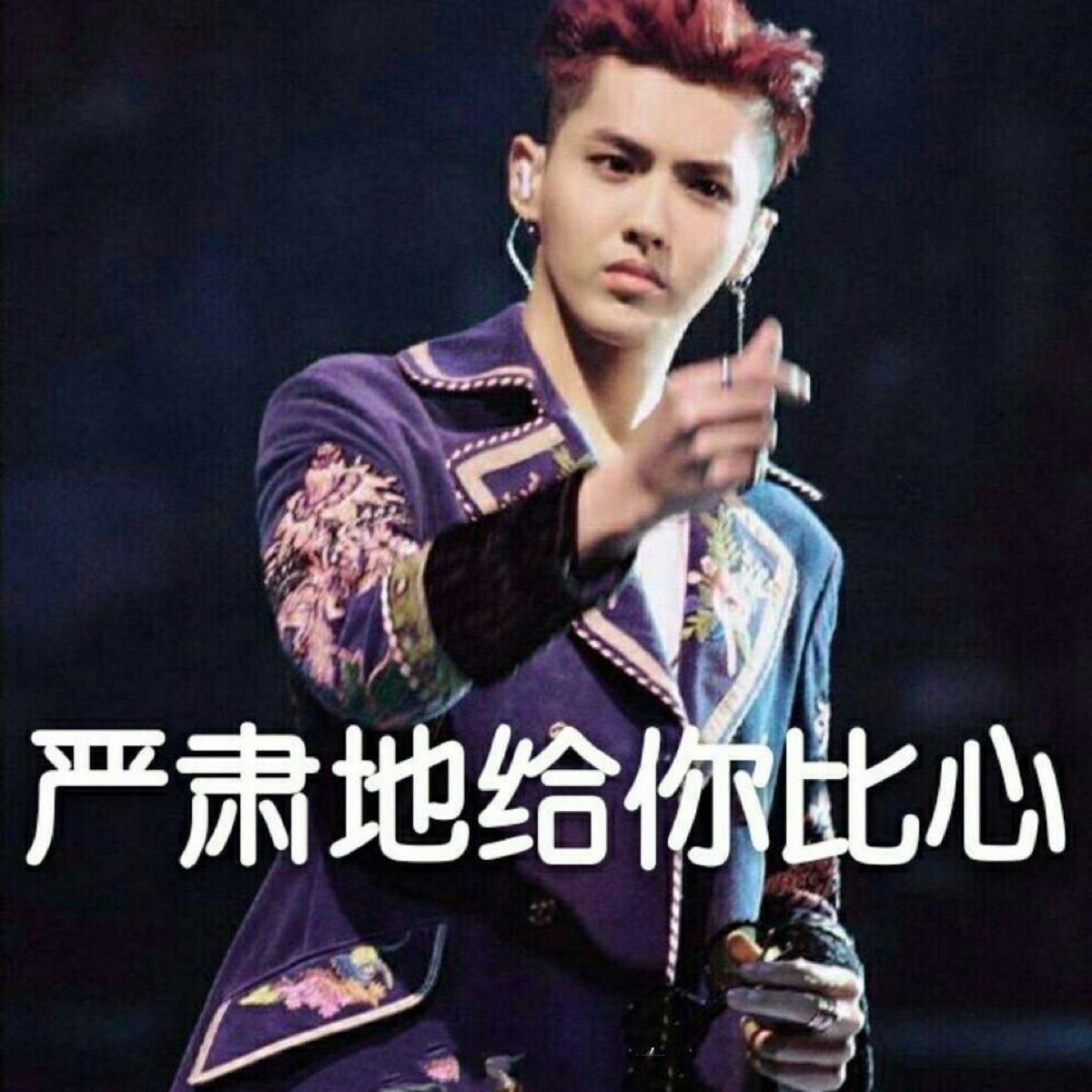 吴亦凡 表情包 kris