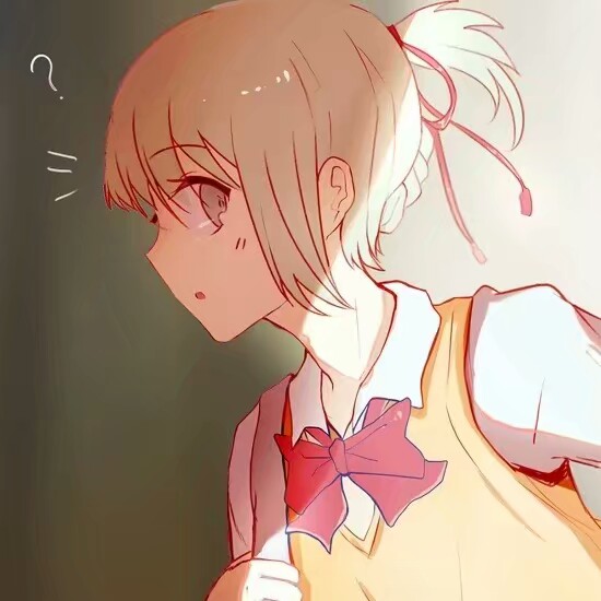 情侣头像@九九