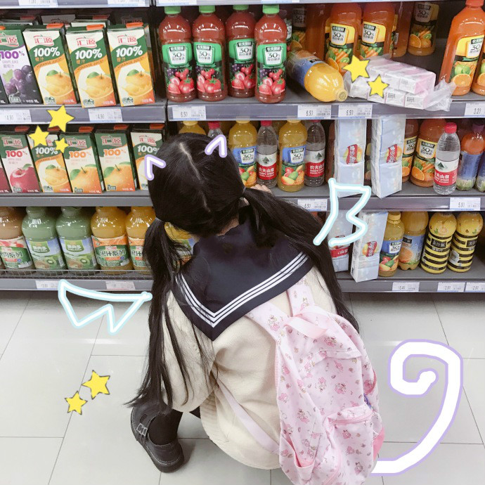 女生头像双马尾奥~●～●～●biu