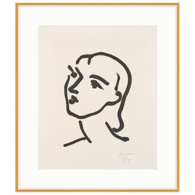 法国画家亨利·马蒂斯Henri Matisse作品Head