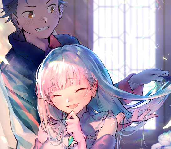 动漫二次元/原创/同人画/插画/手绘/头像/壁纸/锁屏/背景/少年/美少女
