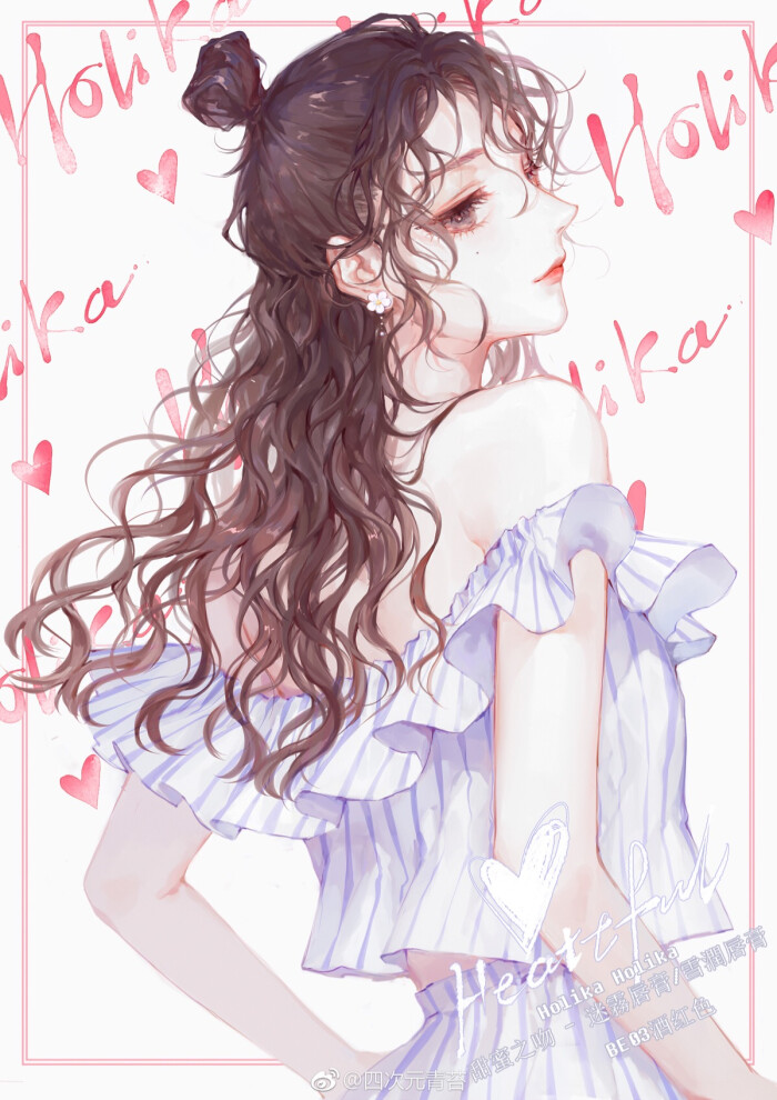 pixiv p站 作者四次元青苔 侵删 图片 少女立绘,少年 美少年 帅哥