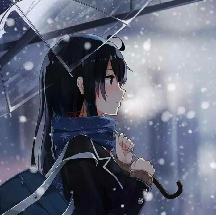 (*07╰╯`)打伞的女孩