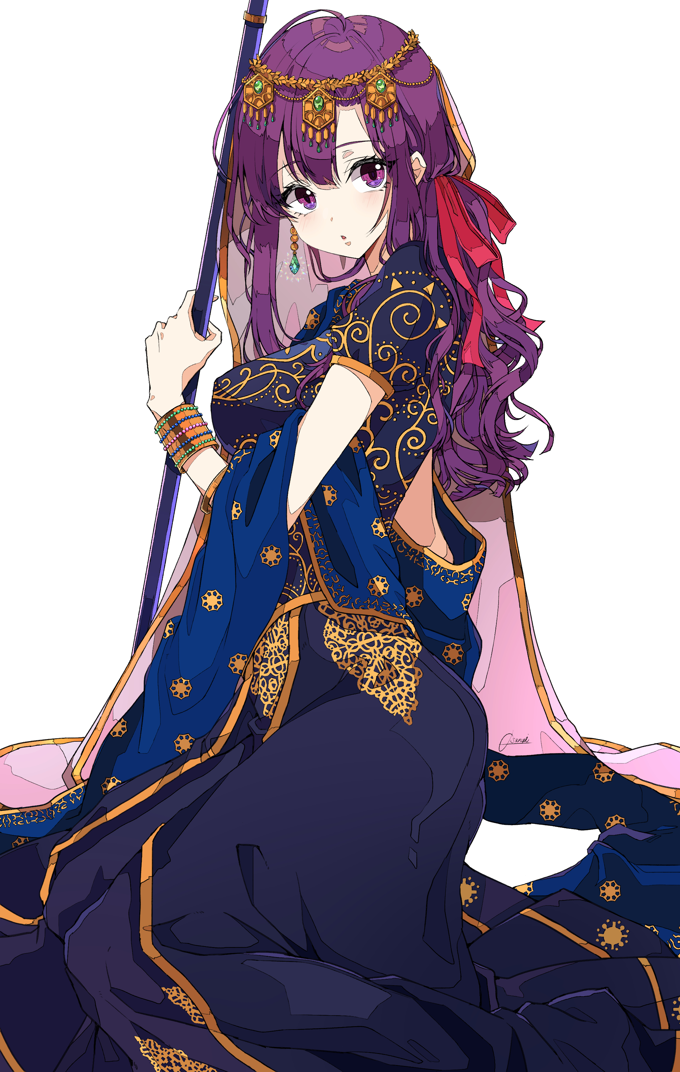 fate/grand order 帕尔瓦蒂 (间桐樱) 绘师:小山内 本作品pixiv id=