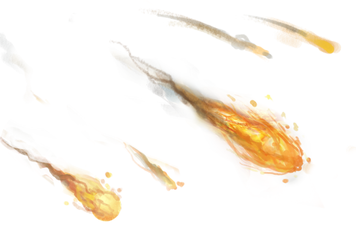 【picsart】液体和火的素材