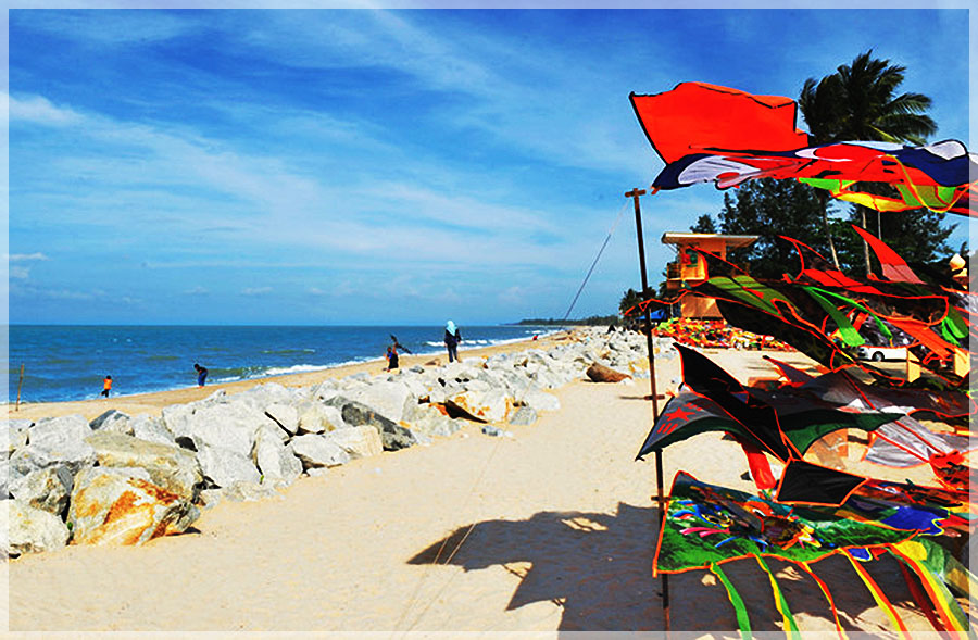 peninsular beaches, kelantan, sri tujuh 马来西亚半岛海滩,吉兰丹