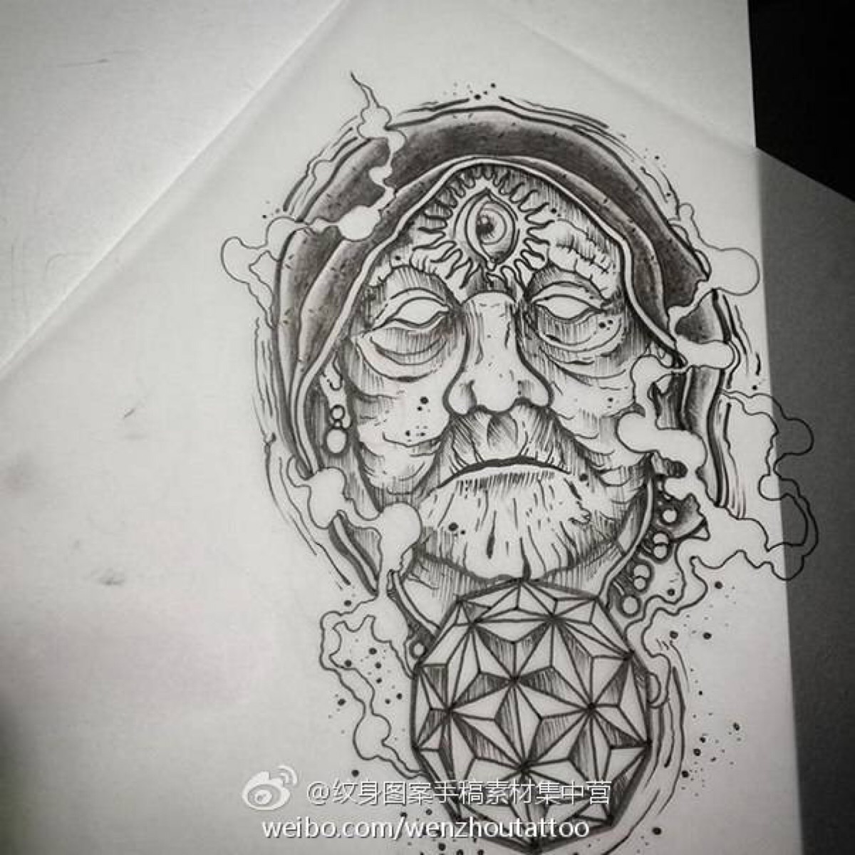纹身线稿
