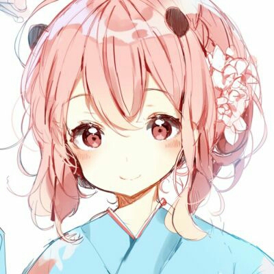 粉红系少女心动漫头像