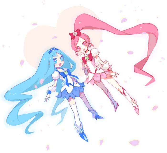 heartcatch 光之美少女! [花咲蕾{花蕾天使}/来海绘里香{海洋天使}]