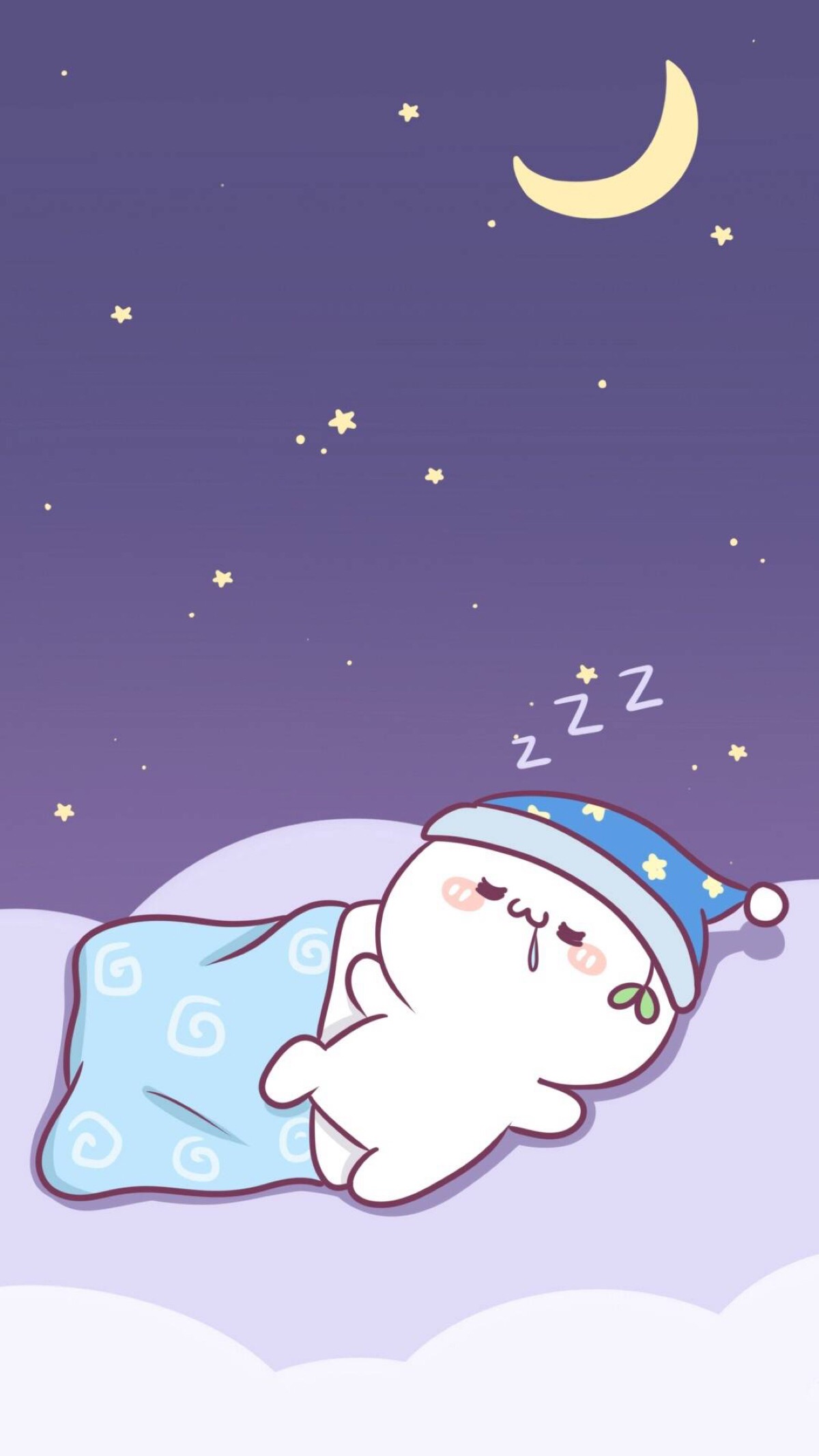 长草颜团子 送上一组睡觉的团子~大家记得早点睡哦)