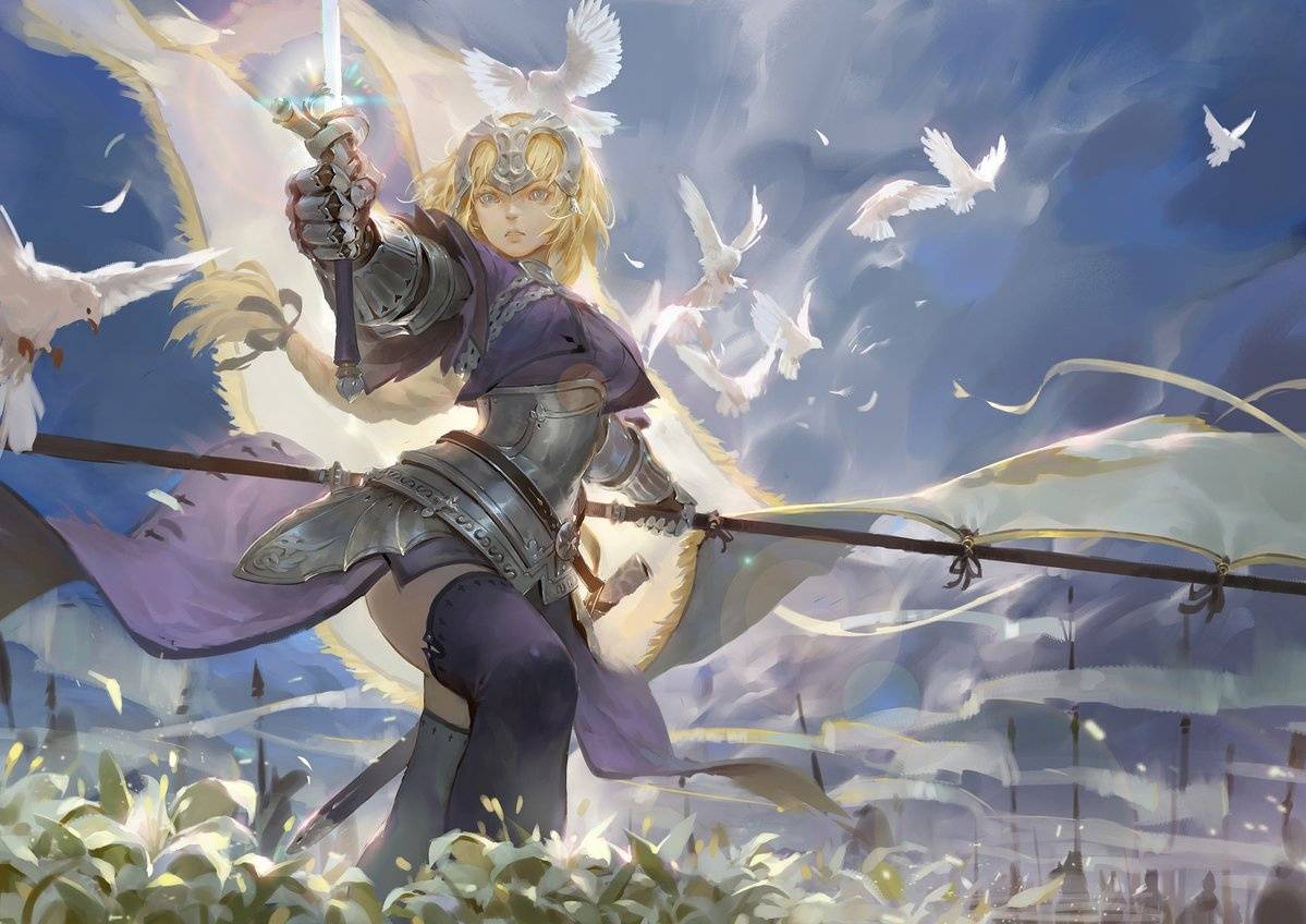 fate英灵超清壁纸 贞德,fate英灵超清壁纸 动态 贞德fate 壁纸